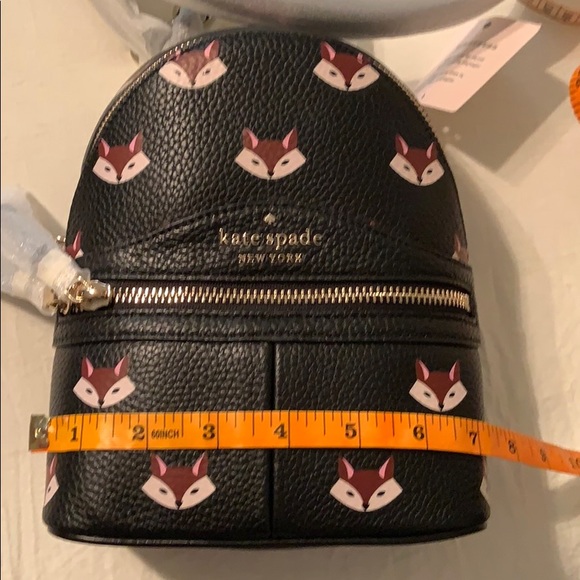 Kate Spade Out of The Woods Fox Mini Backpack NEW - Picture 11 of 15